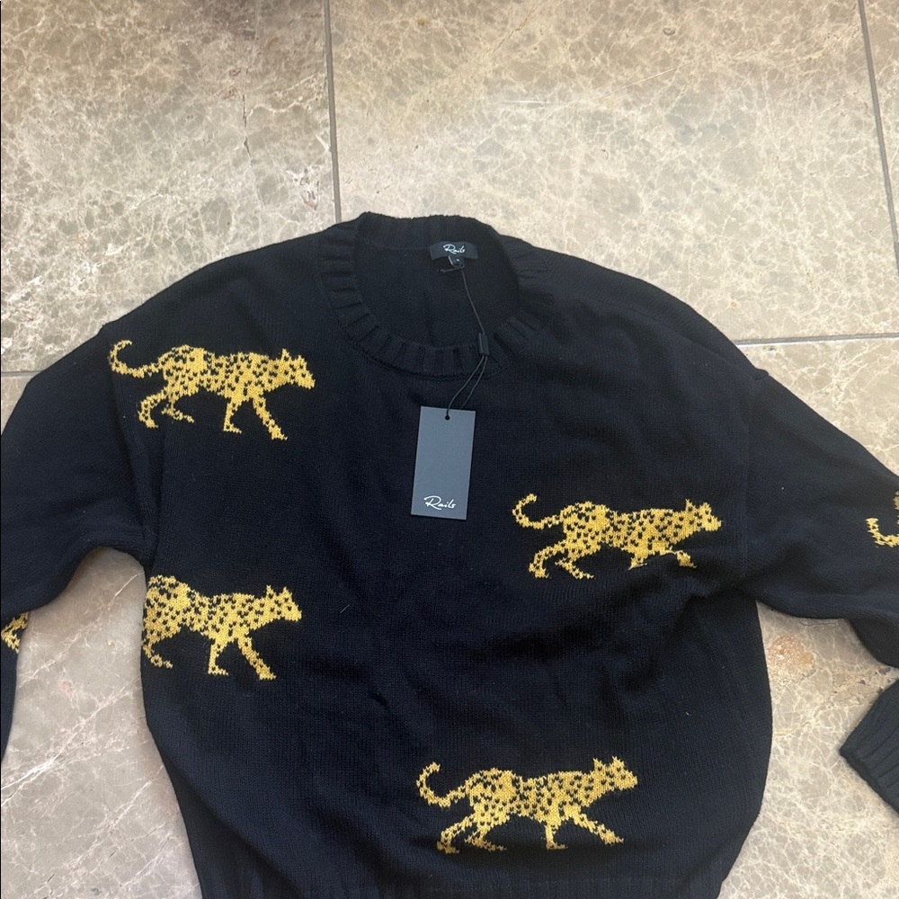 Rails Cheetah Print Sweater